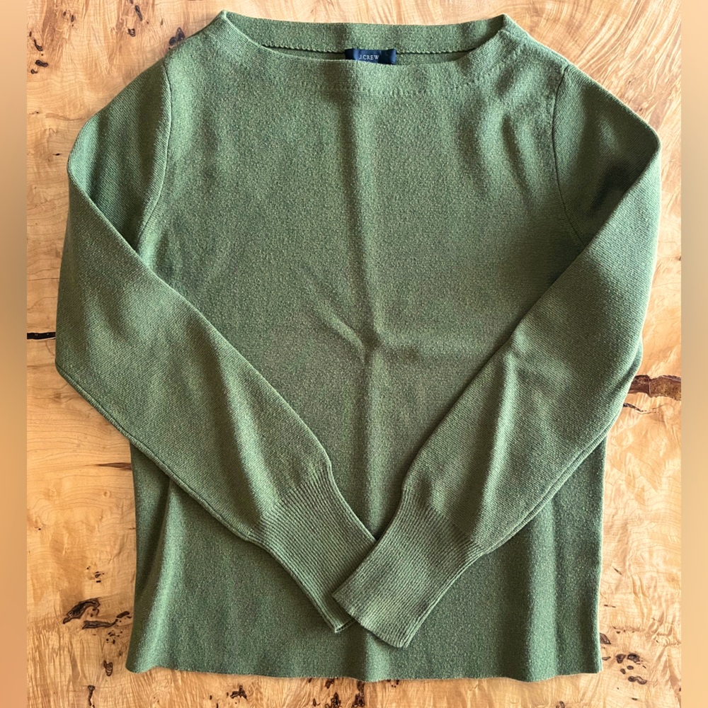 J Crew Merino Wool Blend Sweater